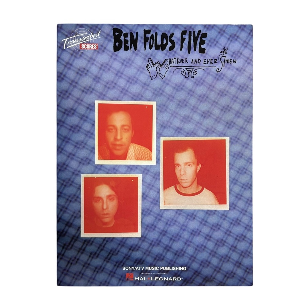 Hal Leonard Ben Folds Five - Whatever and Ever Amen Music Song Book, HL00672428